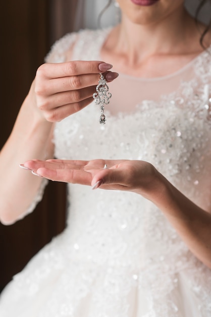 Bride earring