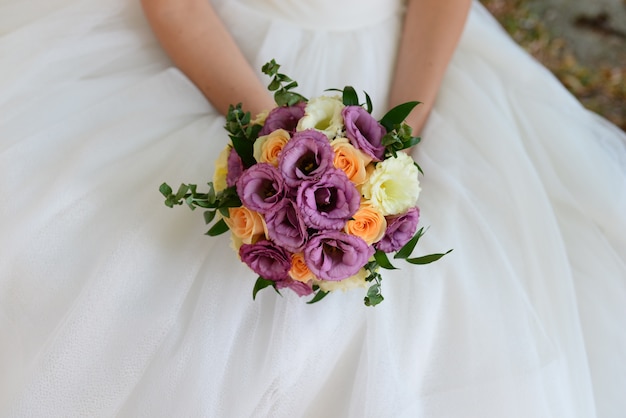 Bride flowers bouquet