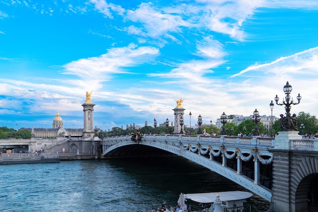 Bridge of Alexandre III Paris France