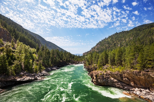 Bridge on the Kootenai river