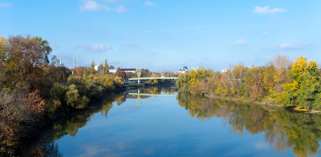 Bridge over the river Mures