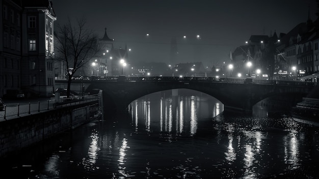 Bridge Over River