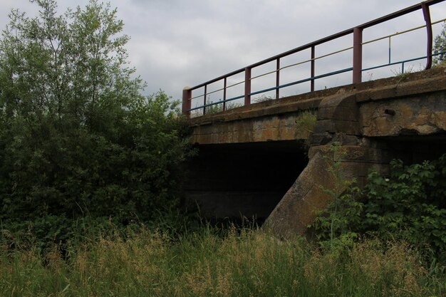 A bridge over a river