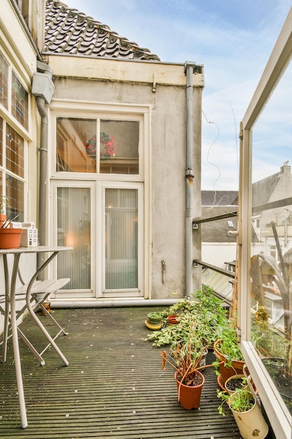 Bright balcony with stunning views