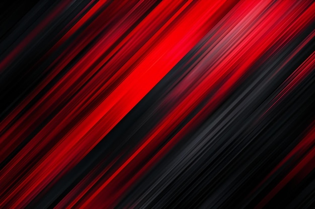 Bright colored diagonal stripes background Abstract pattern with red and black diagonal stripes