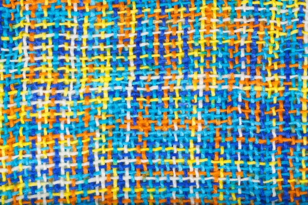 Bright coloured knitted surface. Background