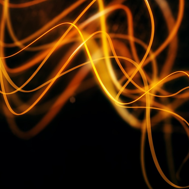 Bright glowing wave background