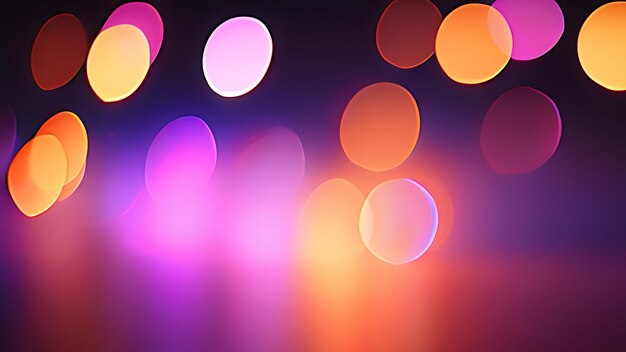 bright light and background glow color gradient black orange bokeh ordinary simple grainy noise