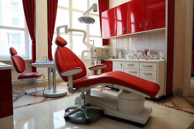 Bright and Modern Dental Office Comfortable Professional Atmosphere with Stylish Furniture