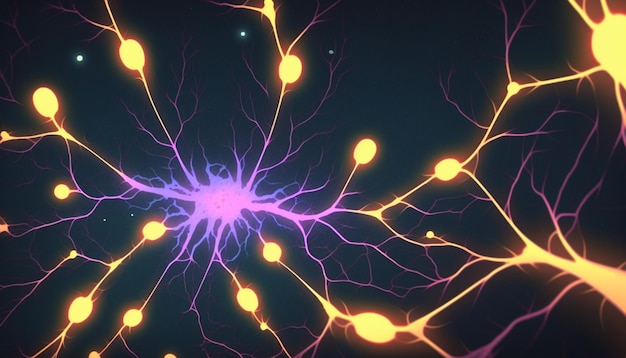 Bright Neurons on Abstract Background for Neuroscience