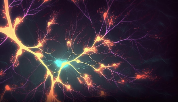 Bright Neurons on Abstract Background for Neuroscience