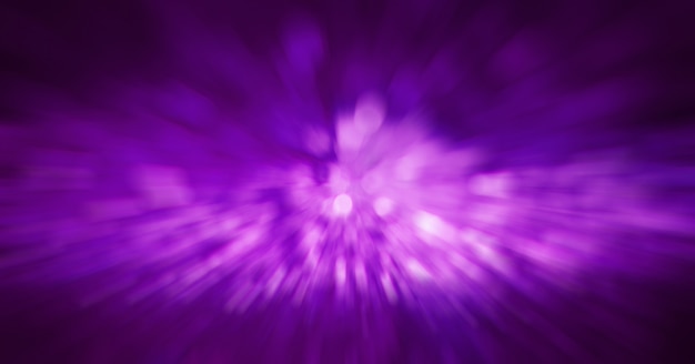 Bright purple blurred lights. Abstract blurred background.