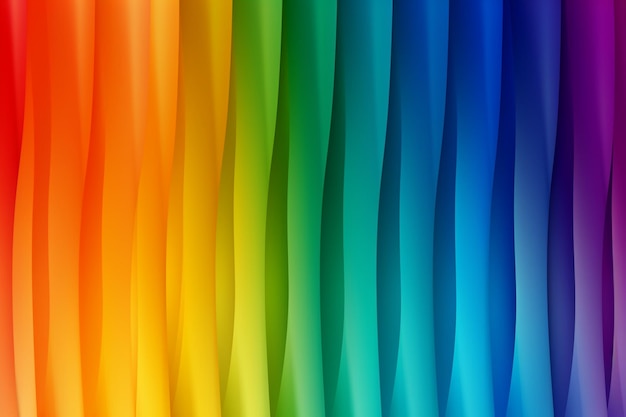 Photo bright rainbow gradient with vibrant colors best of gradient background image colorful design