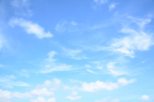 Bright sky with cloud background element.