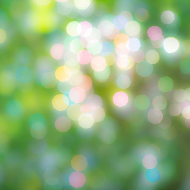 Photo bright soap bubbles spring bokeh