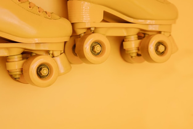 Bright stylish roller skates