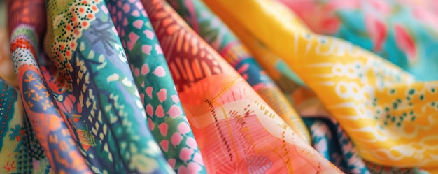 Bright sun kissed hues and vibrant patterns that capture the essence of summer