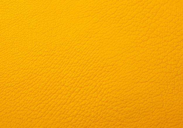 Bright yellow leather as a leather texture