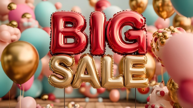 The brightly colored BIG SALE signs are designed to be fresh fun and eyecatching perfect for creating excitement in any retail store encouraging customers to come and check out the products