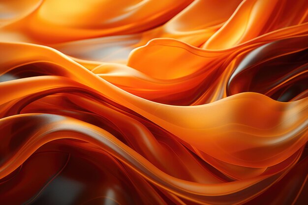 Brilliant warm colors in background abstraction generative IA