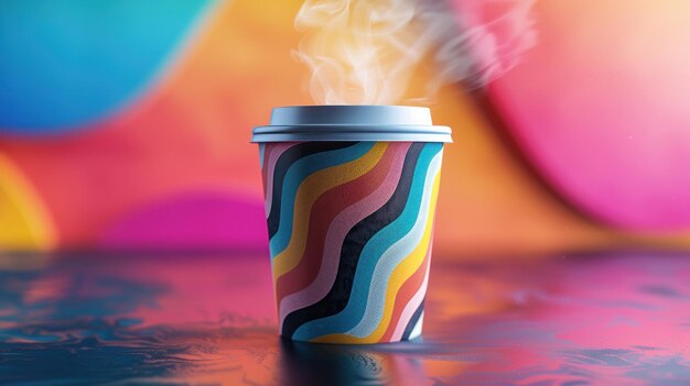 Bring your brand to life with dynamic cup designs that change color and pattern