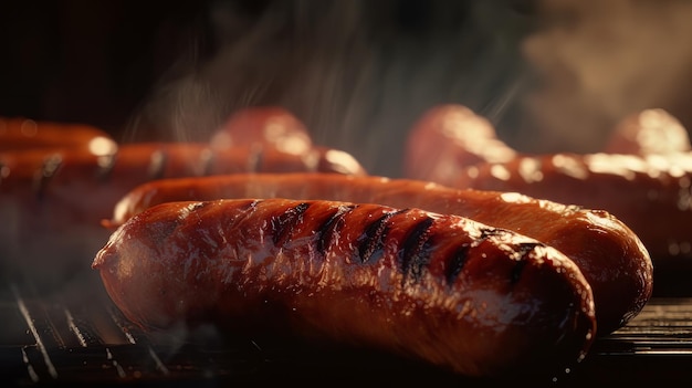 Brings the Heat to Grilled Sausages Generative ai