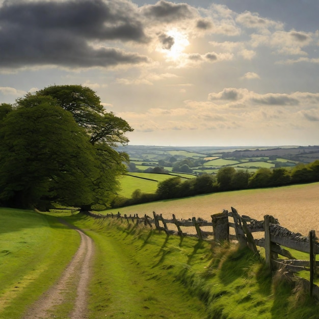 British Countryside Serenity An English Landscape