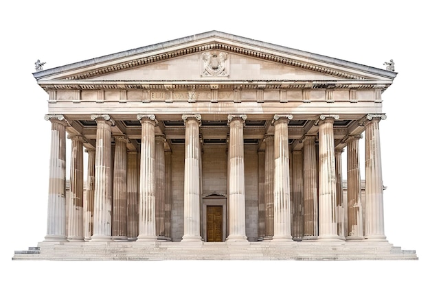 British Museum Isolated In Transparent Background