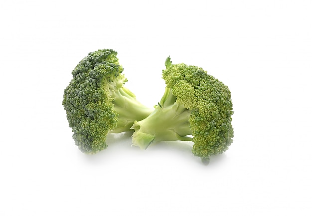 Broccoli isolated on a white background