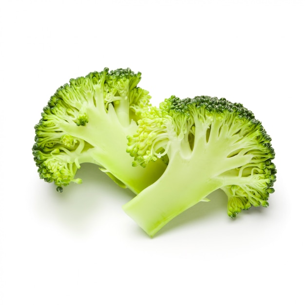 Broccoli isolated on white