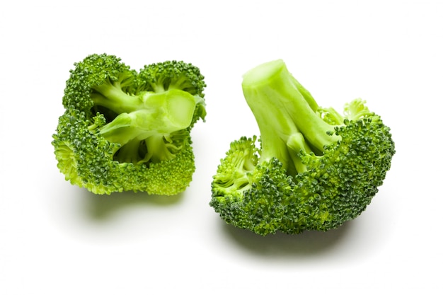 Broccoli isolated on white