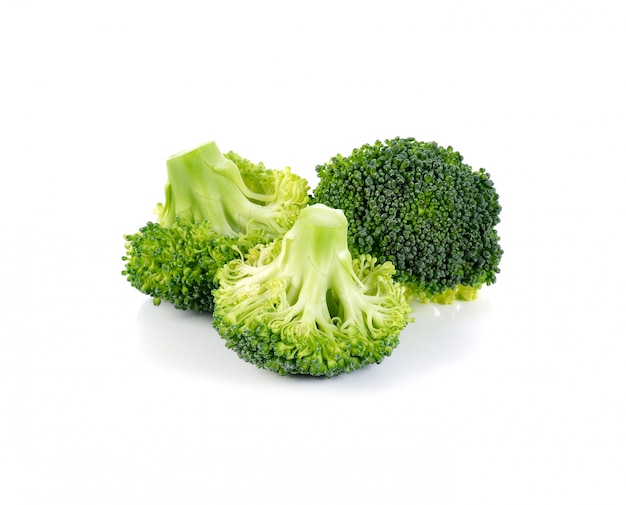 Broccoli isolated on white 