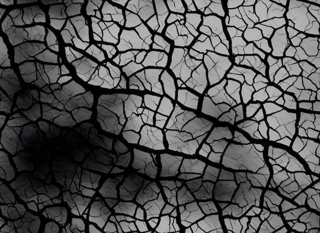 Broken or cracked into small pieces texture of a stone wall