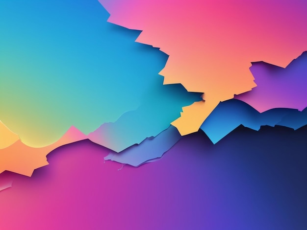 Broken effect gradient background