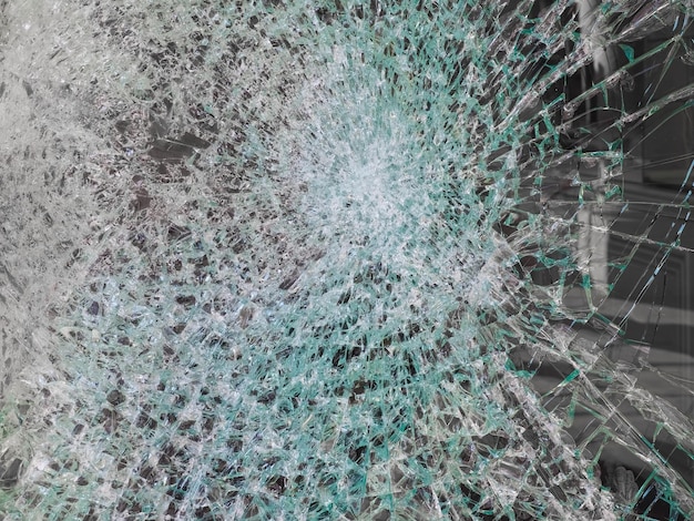 Broken glass texture background