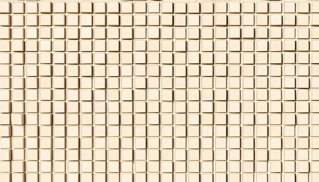 Photo broken tiles mosaic seamless pattern cream tile wall high resolution real photo or brick seamless