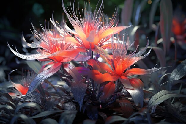 Bromeliad of telepathy that connects minds