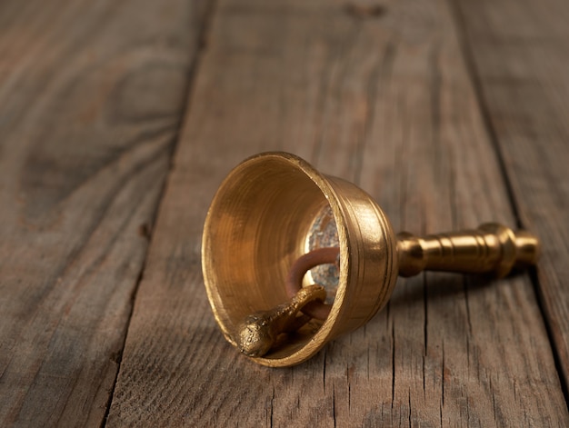 Bronze bell for alternative medicine