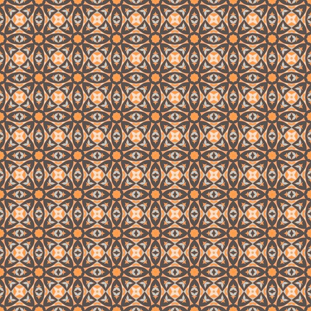 A brown and beige background with a geometric pattern.