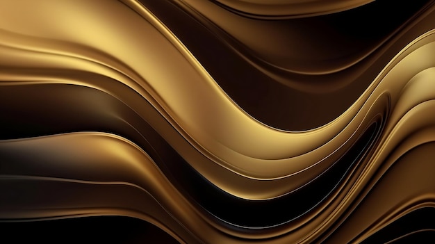 Brown and black background with a pattern of wavy lines.