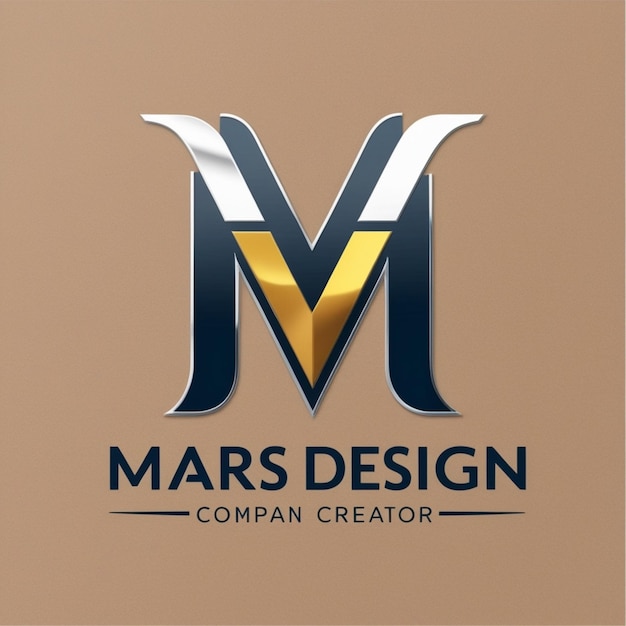 a brown and blue logo for the space design design design design