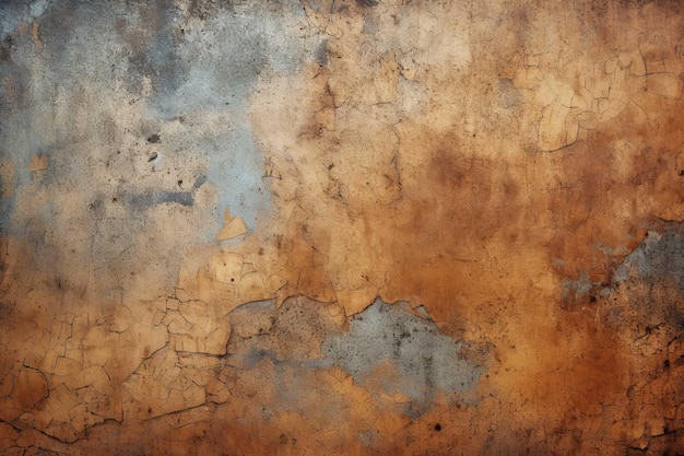 A brown and blue wall with a grey background and a blue and brown background.