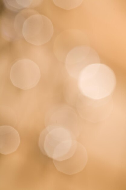 Brown bokeh