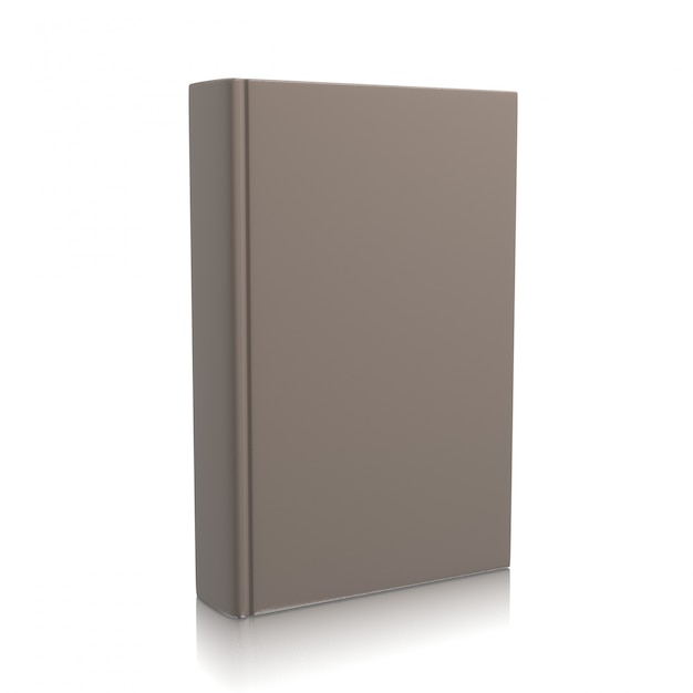 Brown Book on white wall