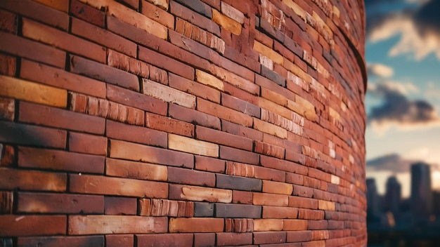 Brown brick wall background brick wall background