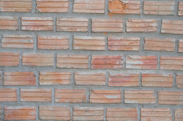 Brown brick wall background for text