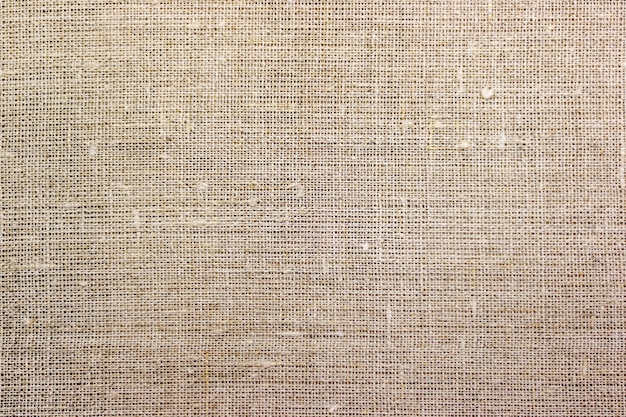 Brown burlap texture. Background of natural fabric