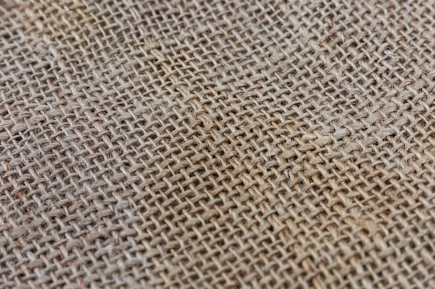 Brown canvas texture. Close-up. Background. Space for text.