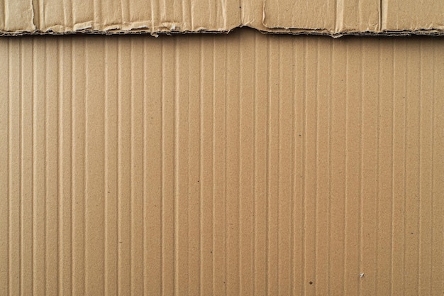 Photo brown cardboard texture background