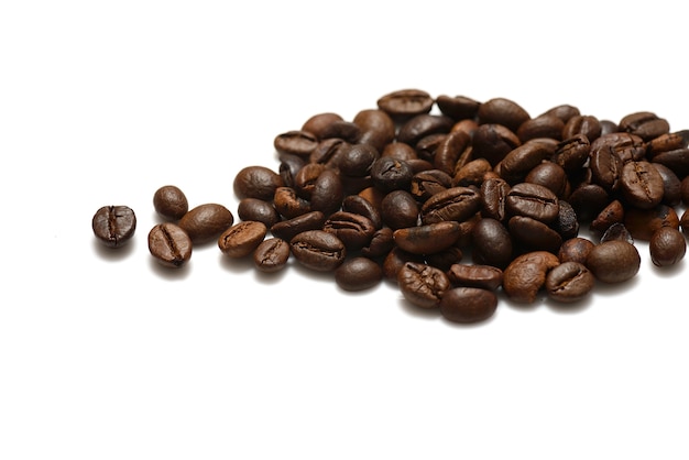 Brown coffee beans